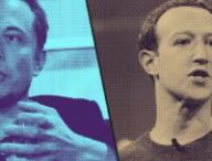 Elon Musk / Mark Zuckerberg  // Source : Wikimedia Commons / Montage Numerama