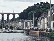 La ville de Morlaix a été obligée d'éteindre son système informatique. // Source : TourismeBretagne