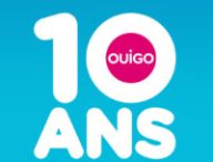 Ouigo 10 ans // Source : Ouigo