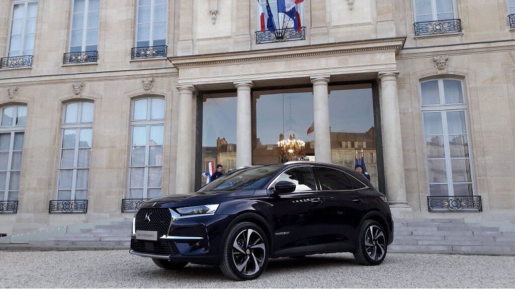 Première DS 7 Crossback de 2017 devenu depuis DS 7 PHEV // Source : DS