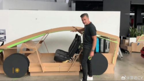 Franz et le projet Tesla Robotaxi ou tesla abordable  // Source : Autohome