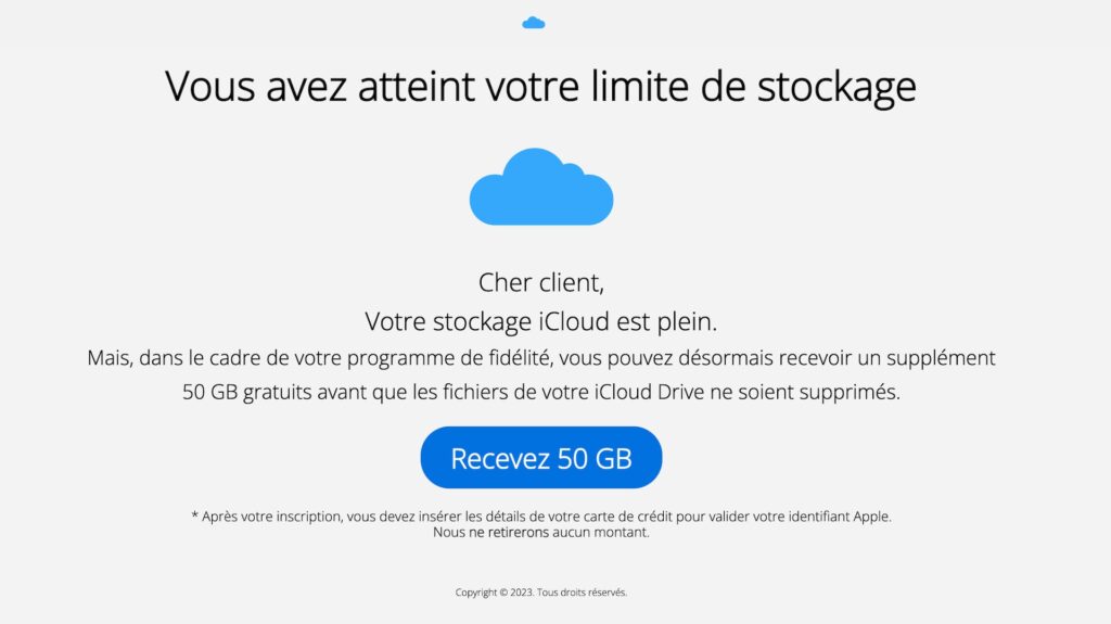 icloud fake