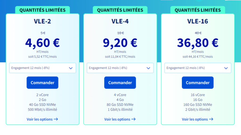 Des solutions puissantes, même pour un serveur de jeu // Source : OVHcloud