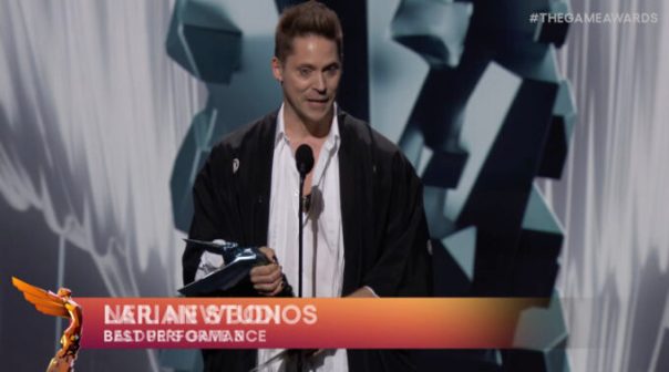 Neil Newbon, premier lauréat des Game Awards.