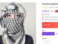 Un exemple d'une annonce qui mentionne des "keffiehs solidaires" // Source : discustsion.com