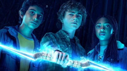 Les tous jeunes adolescents de Percy Jackson et les Olympiens // Source : Disney+