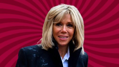 Brigitte Macron est au coeur d'une théorie du complot // Source : Wikimedia Commons / Montage Numerama