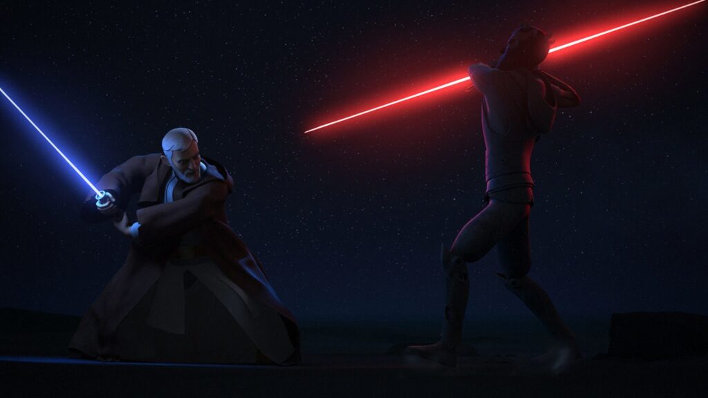 Maul vs Kenobi