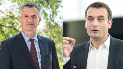 Montage Jean Lassalle et Florian Philippot // Source : Wikimedia Commons