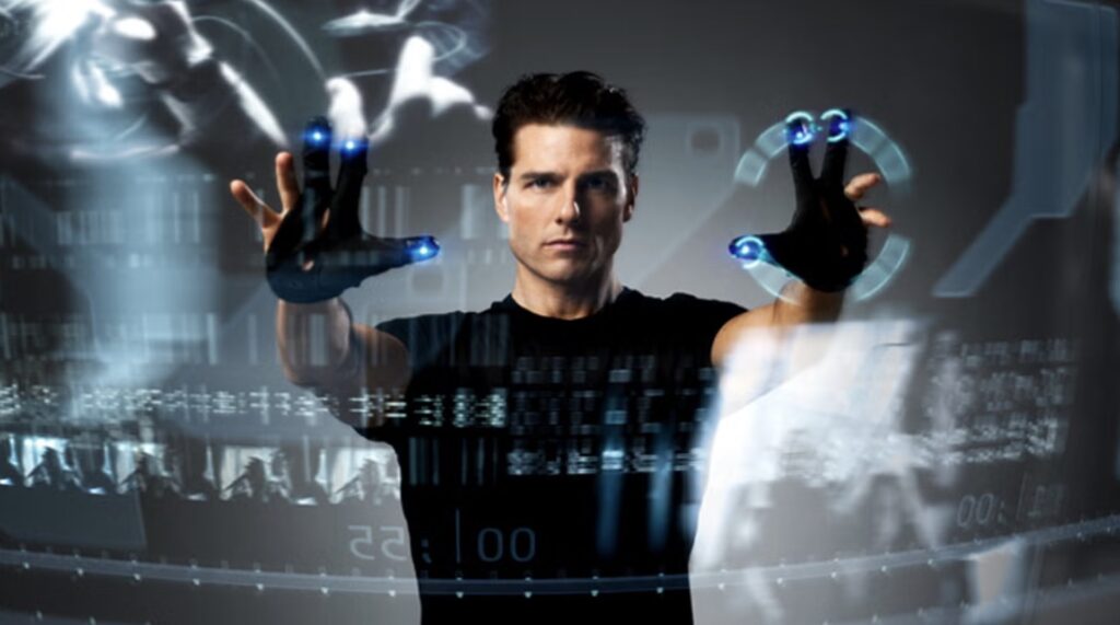 Tom Cruise dans Minority Report