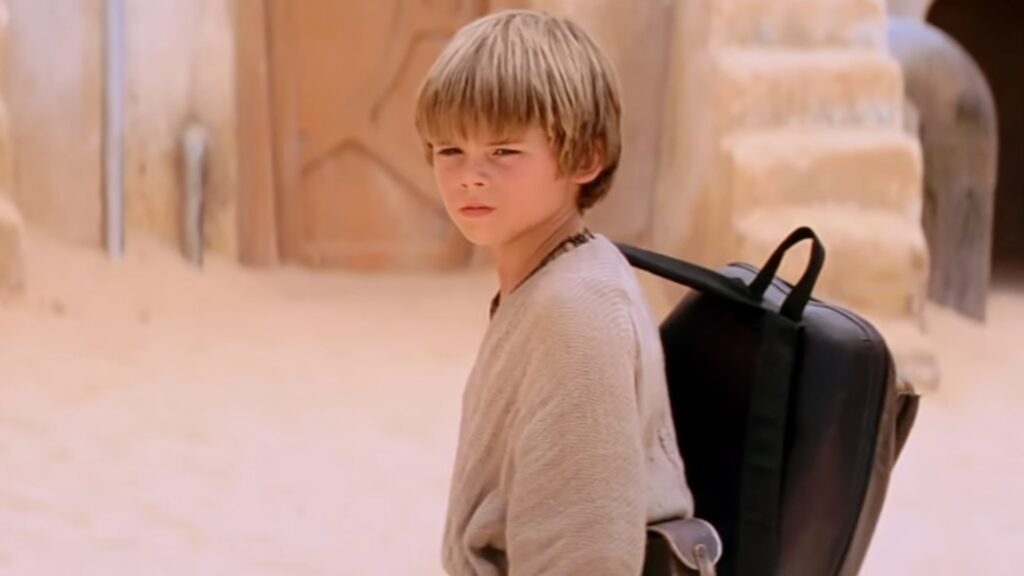 Anakin Skywalker, l'enfant prodige de La Menace fantôme // Source : Capture YouTube