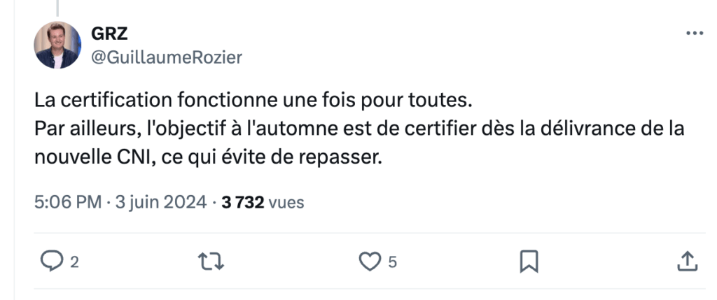 Guillaume Rozier, conseiller du président de la République en matière de numérique, nous explique que des améliorations arrivent.