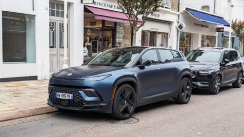 Un Fisker Ocean fraîchement livré dans les rues en France  // Source : Raphaelle Baut 