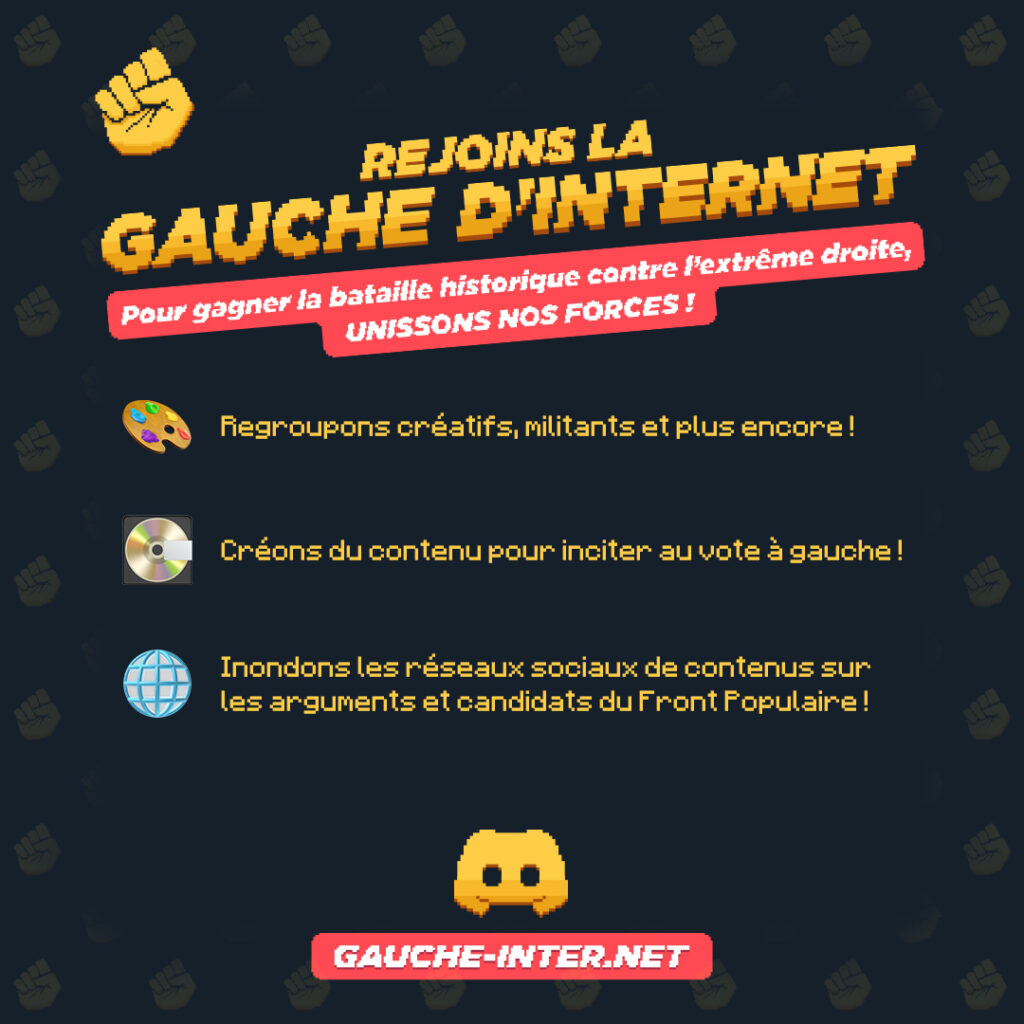 Source : La Gauche d'Internet