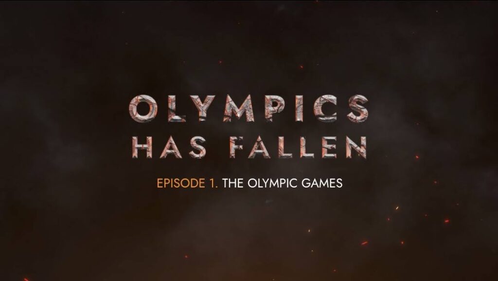 Le faux documentaire Olympics Has Fallen est divisé en plusieurs épisodes // Source : Capture d'écran Numerama