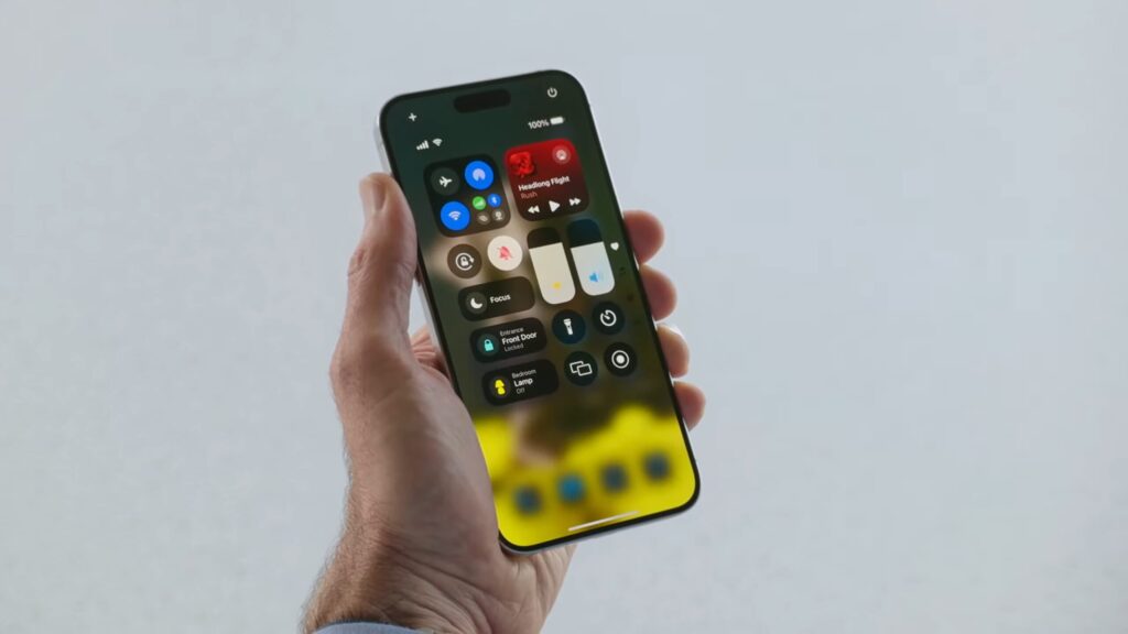 Le nouveau iOS 18 // Source : Capture d'écran Numerama