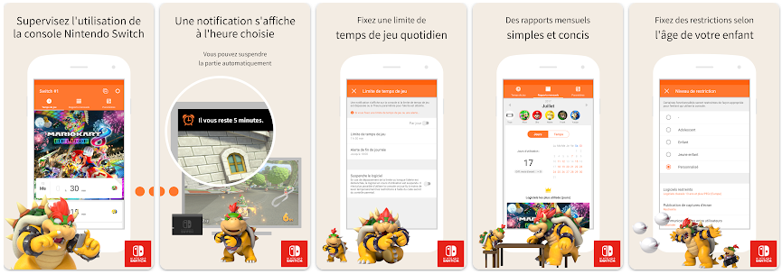 Contrôle parental Nintendo Switch // Source : Nintendo Co., Ltd.