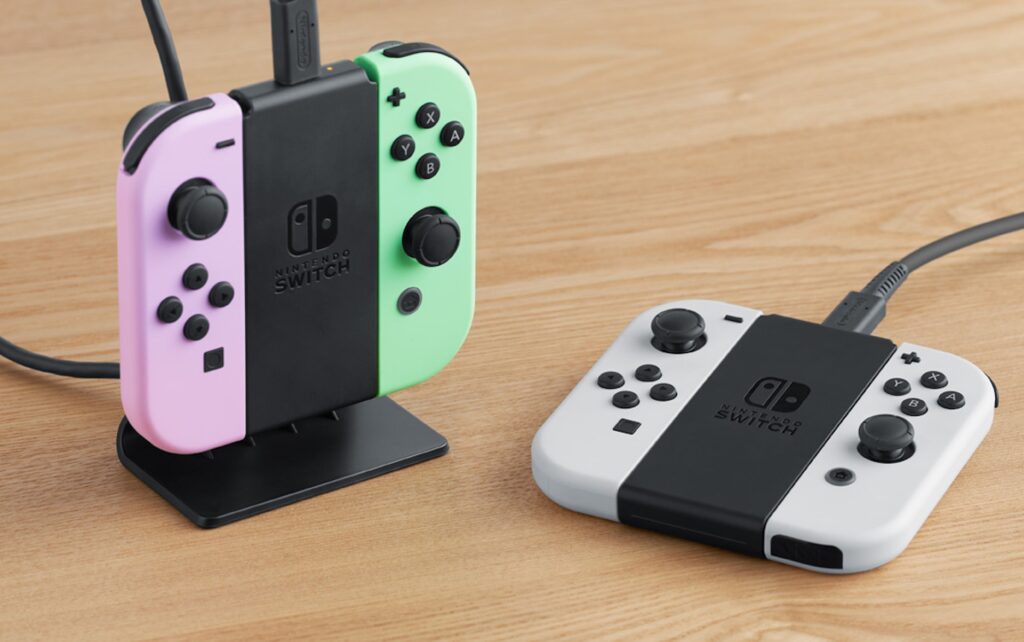 Socle de recharge pour les Joy-Con de la Switch // Source : Nintendo