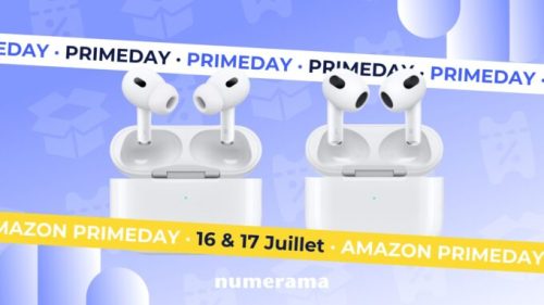 AirPods Pro 2 et AirPods 3 // Source : Montage Numerama