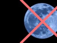 La « super Lune bleue » n'a pas de sens en astronomie. // Source : Montage Numerama réalisé avec Canva