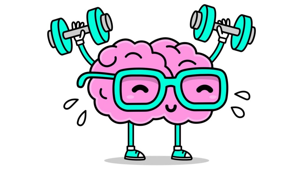 Cerveau musclé // Source : Riasbenamar123/Pixabay