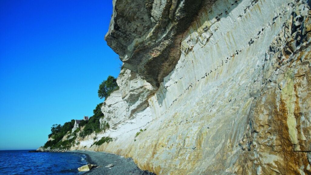 Le site de Stevns Klint // Source : Unesco/ Jacob Lautrup