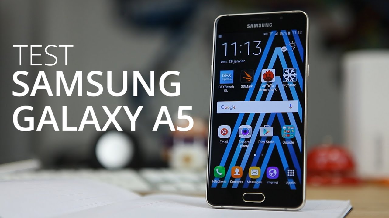 Test du SAMSUNG GALAXY A5 (2016)