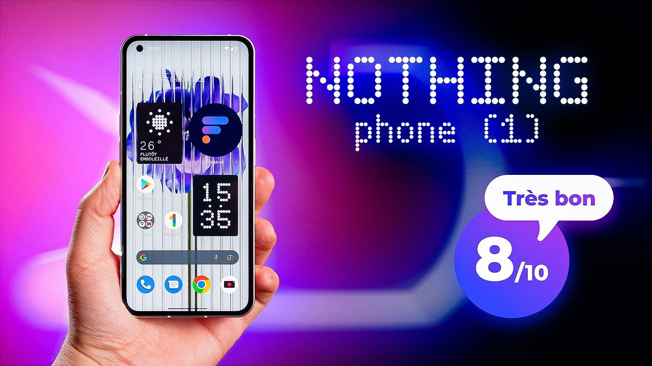 Est-ce ENFIN l'iPhone d'Android ? Test du Nothing Phone (1)