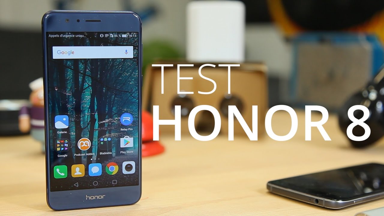 Test du Honor 8, glissant, mais intéressant