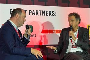 Arthur Sadoun: Publicis Groupe CEO on stage with Campaign UK editor-in-chief Gideon Spanier at Campaign Live