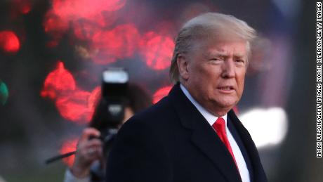 WASHINGTON, DC - DECEMBER 18: U.S. President Donald Trump walks toward Marine One prior to his departure for a campaign event in Battle Creek, Michigan, December 18, 2019 at the White House in Washington, DC. Today the U.S. House of Representatives is scheduled to vote on the two impeachment articles against President Trump. (Photo by Mark Wilson/Getty Images)