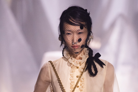 DESFILE DE VALENTINO EN LA MODA DE PARIS