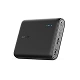 Anker PowerCore 13000 (13000mAh 2ポート 大容量 モバイルバッテリー パナソニックセル搭載) iPhone / iPad / Xperia / 新しいMacBook / Android各種他対応 コンパクトサイズ 【PowerIQ &amp; VoltageBoost搭載】 ブラック