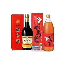 薬用 養命酒 1000mL&坂元のくろず1000mLのセット