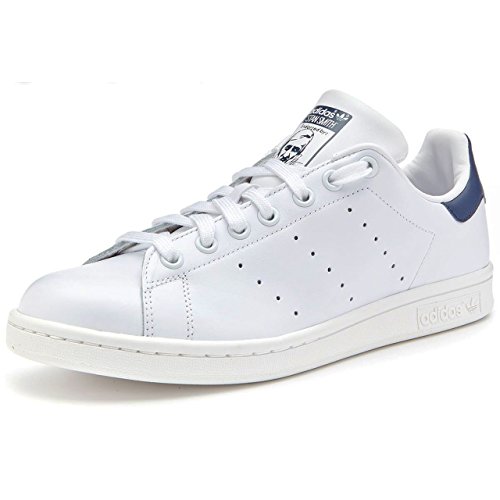 【アディダス】 adidas STAN SMITH スタンスミス （4色）　M20324 M20325 M20326 M20327[並行輸入品] (23.0, ホワイトｘネイビー)