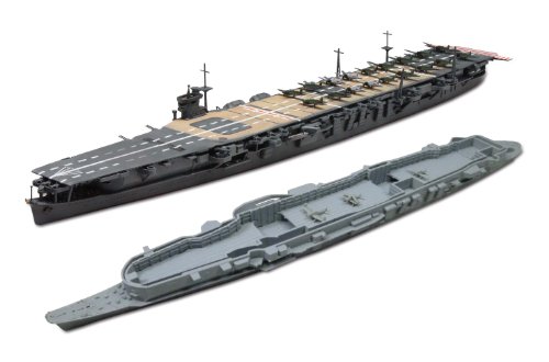 青島文化教材社 1/700 ウォーターライン 日本海軍航空母艦 蒼龍 インド洋開戦 内部格納庫再現