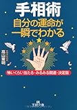 手相術 自分の運命が一瞬でわかる―怖いくらい当たる・みるみる開運・決定版 (王様文庫)