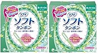 ソフィ ソフトタンポン スーパー 量の多い日用 32コ入×2個パック(unicharm Sofy)