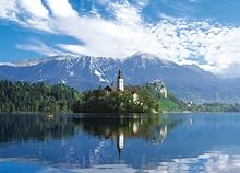 759スモールピース 湖に浮かぶ聖マリア教会-スロベニア 57-507