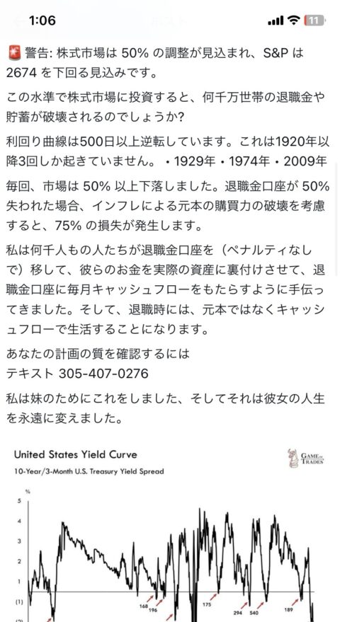 uGEou81-480x879 NISA民絶望…Ｓ＆Ｐ500、年末までに23％下落へ