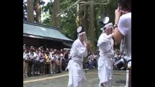 Nachi no Dengaku: arte escénico religioso representado en la fiesta del fuego de Nachi