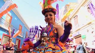 Festividad del Señor Jesús del Gran Poder en la ciudad de La Paz el día de la Santísima Trinidad 