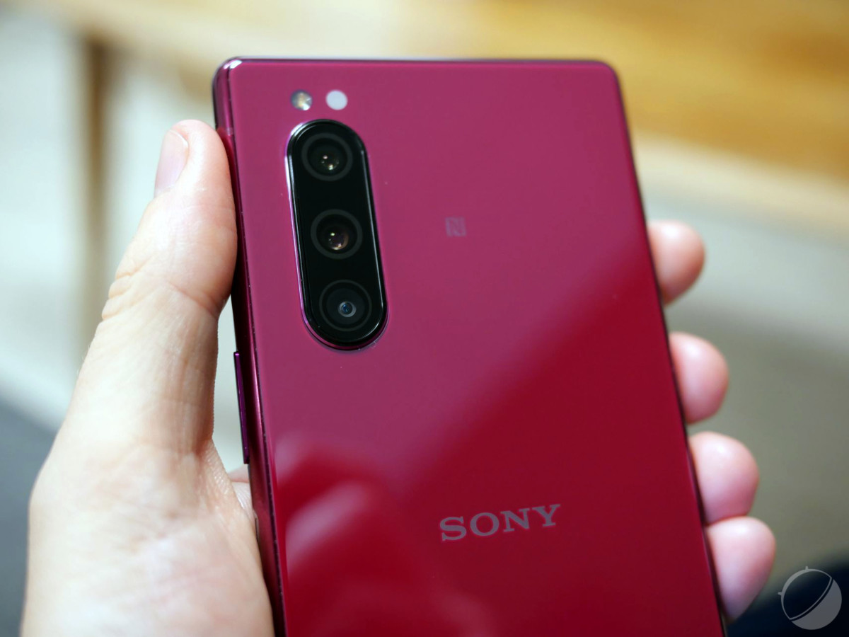 Le triple module photo du Sony Xperia 5