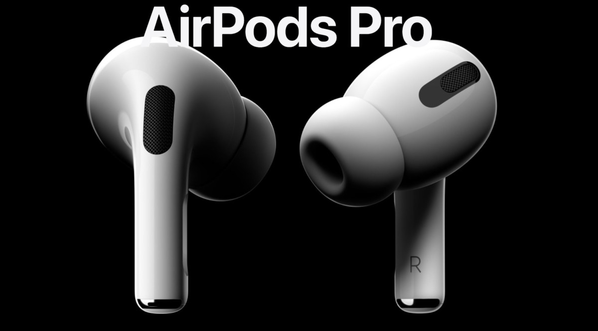 Deux AirPods Pro droits