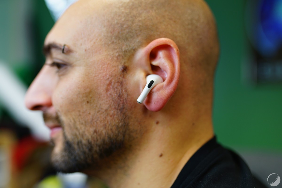 AirPods Pro dans l'oreille