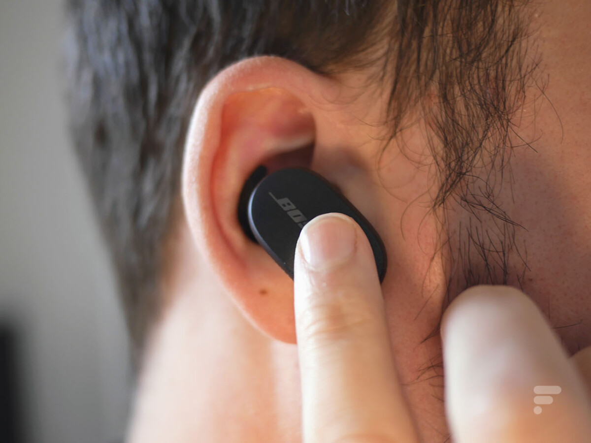 Les Bose QC Earbuds se contrôlent au tactile