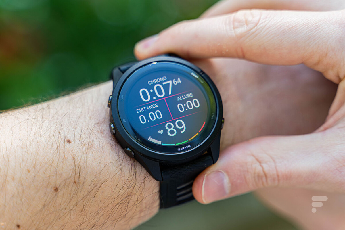 Le suivi de course à pied sur la Garmin Forerunner 265