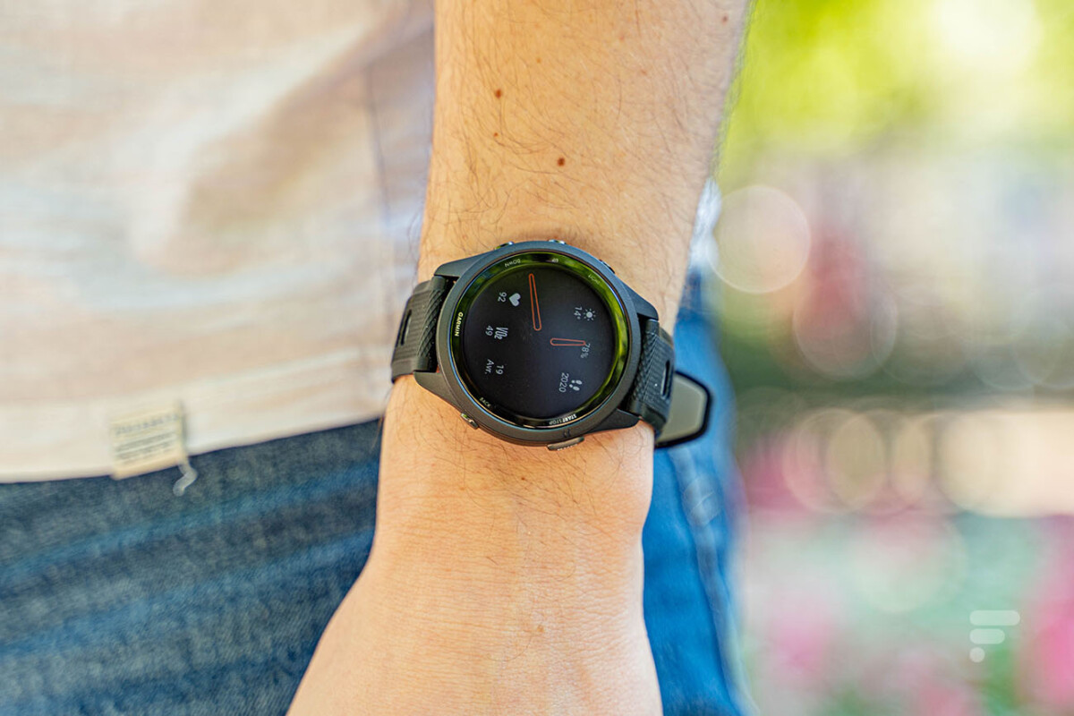 L'écran always on de la Garmin Forerunner 265