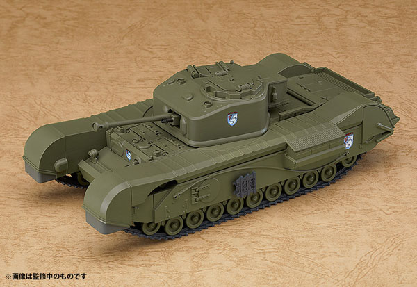 ねんどろいどもあ ガールズ＆パンツァー 最終章 チャーチル歩兵戦車 Mk.VII[グッドスマイルカンパニー]《０７月予約》