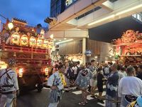 八幡神社（東本通り三丁目）予定 -令和6年度（2024年）吉原祇園祭 「おてんのさん」-